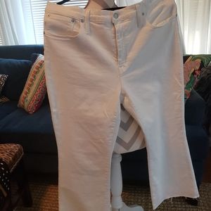 Madewell white Jeans